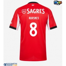 Moški Nogometni dresi Benfica Fredrik Aursnes #8 Domači 2025-26 Kratek Rokav